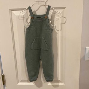 Knit overalls